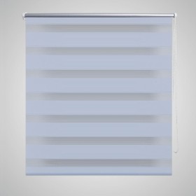 Zebra Blind 50 x 100 cm White by , Blinds and blinds - Ref: Foro24-240186, Price: 21,32 €, Discount: %