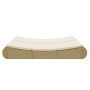 Sofá tumbona de jardín de ratán sintético beige de vidaXL, Camas para exteriores - Ref: Foro24-42887, Precio: 318,19 €, Descu...