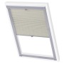 Cream Pleated Blind UK08 by , Blinds and blinds - Ref: Foro24-133546, Price: 46,99 €, Discount: %