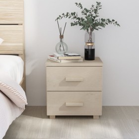 HAMAR solid pine honey brown bedside table 40x35x44.5cm by vidaXL, Nightstands - Ref: Foro24-340404, Price: 44,99 €, Discount: %