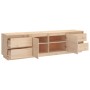 Mueble de TV de madera maciza de pino 176x37x47,5 cm de , Muebles TV - Ref: Foro24-814319, Precio: 202,54 €, Descuento: %