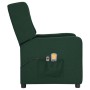 Electric massage chair dark green fabric by , Electric massage chairs - Ref: Foro24-3098739, Price: 184,94 €, Discount: %