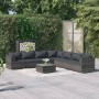 8-piece garden furniture set and gray synthetic rattan cushions by , Garden sets - Ref: Foro24-3101765, Price: 921,23 €, Disc...