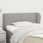 Light gray fabric headboard 83x23x78/88 cm by , Headboards and footboards - Ref: Foro24-3117118, Price: 43,31 €, Discount: %