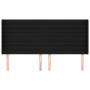 Headboard with black fabric ears 183x16x118/128 cm by , Headboards and footboards - Ref: Foro24-3119736, Price: 117,65 €, Dis...