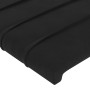 Cabecero con LED de terciopelo negro 90x5x78/88 cm de , Cabeceros y pies de cama - Ref: Foro24-3121790, Precio: 50,18 €, Desc...