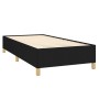 Cama box spring con colchón tela negro 90x190 cm de , Camas y somieres - Ref: Foro24-3128567, Precio: 331,35 €, Descuento: %