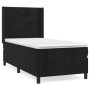 Cama box spring con colchón cuero sintético negro 90x190 cm de , Camas y somieres - Ref: Foro24-3132713, Precio: 352,75 €, De...