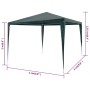 Carpa para fiestas verde 3x3 m de , Carpas y cenadores - Ref: Foro24-45091, Precio: 58,24 €, Descuento: %