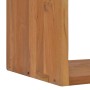 Mesita de noche de madera maciza de teca 40x30x40 cm de vidaXL, Mesitas de noche - Ref: Foro24-326132, Precio: 48,10 €, Descu...