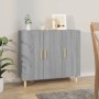 Sonoma graues Sideboard aus Holzwerkstoff, 90 x 34 x 80 cm von , Sideboards - Ref: Foro24-817460, Preis: 79,73 €, Rabatt: %