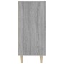 Aparador de madera de ingeniería gris Sonoma 90x34x80 cm de , Aparadores - Ref: Foro24-817460, Precio: 79,62 €, Descuento: %