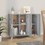 Aparador de madera de ingeniería gris Sonoma 90x34x80 cm de , Aparadores - Ref: Foro24-817460, Precio: 79,62 €, Descuento: %