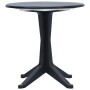 Anthracite gray plastic garden table 70 cm by , Garden tables - Ref: Foro24-45619, Price: 71,99 €, Discount: %