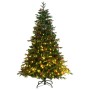 Künstlicher Weihnachtsbaum mit Scharnieren 300 LEDs 210 cm von , Weihnachtsbäume - Ref: Foro24-3210472, Preis: 138,64 €, Raba...