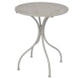 Garden bistro table and chairs 3 pieces gray steel by vidaXL, Garden sets - Ref: Foro24-43154, Price: 206,46 €, Discount: %