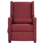 Sillón de masaje de tela rojo tinto de , Sillones de masaje eléctricos - Ref: Foro24-339013, Precio: 140,99 €, Descuento: %