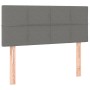 Dark gray fabric headboard 90x5x78/88 cm by , Headboards and footboards - Ref: Foro24-346019, Price: 47,76 €, Discount: %