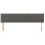 Headboards 2 units of dark gray velvet 90x5x78/88 cm by , Headboards and footboards - Ref: Foro24-346181, Price: 67,40 €, Dis...