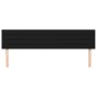 Headboards 2 units of black fabric 100x5x78/88 cm by , Headboards and footboards - Ref: Foro24-346188, Price: 69,99 €, Discou...