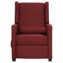 Red fabric electric massage chair by , Electric massage chairs - Ref: Foro24-3098736, Price: 182,26 €, Discount: %