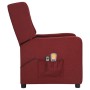 Red fabric electric massage chair by , Electric massage chairs - Ref: Foro24-3098736, Price: 182,26 €, Discount: %