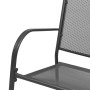 Anthracite gray steel and mesh garden bench 108 cm by vidaXL, garden benches - Ref: Foro24-42732, Price: 109,99 €, Discount: %