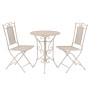 Garden bistro table and chairs 3 pieces white steel by vidaXL, Garden sets - Ref: Foro24-43149, Price: 189,99 €, Discount: %