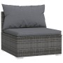 Garden furniture set 12 pieces and gray synthetic rattan cushions by , Garden sets - Ref: Foro24-3102717, Price: 1,00 €, Disc...