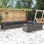 10-teiliges Gartenmöbel-Set und Kissen synthetisches Rattangrau von , Gartensets - Ref: Foro24-3102781, Preis: 1,00 €, Rabatt: %