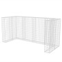 Gabions to hide a triple container 250x100x120 cm by vidaXL, Waste container supports - Ref: Foro24-142560, Price: 160,94 €, ...