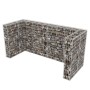 Gabions to hide a triple container 250x100x120 cm by vidaXL, Waste container supports - Ref: Foro24-142560, Price: 160,94 €, ...