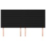 Headboards 4 units of black fabric 100x5x78/88 cm by , Headboards and footboards - Ref: Foro24-3116496, Price: 131,97 €, Disc...