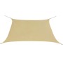 Square beige Oxford fabric sail shade 2x2 m by vidaXL, Umbrellas - Ref: Foro24-43020, Price: 24,31 €, Discount: %