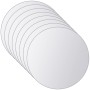 Round glass mirror tiles 8 units by vidaXL, Mirrors - Ref: Foro24-244463, Price: 16,82 €, Discount: %