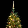 Árbol de Navidad artificial con bisagras 300 LED y bolas 210 cm de , Arboles de navidad - Ref: Foro24-3210481, Precio: 172,99...