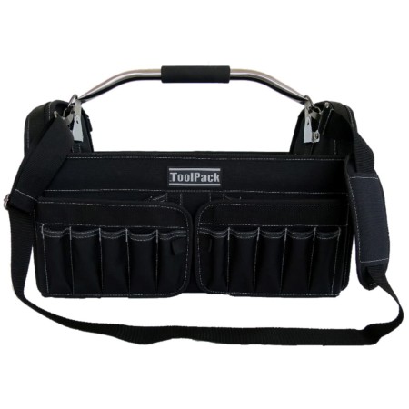 Toolpack Bolso de herramientas Brisk negro 49x30x37 cm 360.114 de Toolpack, Bolsas para herramientas - Ref: Foro24-418842, Pr...