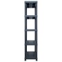 Plastic shelving 2 units 500 kg 100x40x180 cm black by , Industrial shelving - Ref: Foro24-276261, Price: 321,46 €, Discount: %