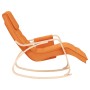 Silla mecedora de tela amarillo oscuro de , Mecedoras - Ref: Foro24-351081, Precio: 126,99 €, Descuento: %