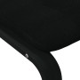 Black fabric footrest 51x41x40 cm by , Ottomans - Ref: Foro24-351069, Price: 59,99 €, Discount: %