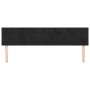 Cabeceros 2 unidades de terciopelo negro 90x5x78/88 cm de , Cabeceros y pies de cama - Ref: Foro24-346182, Precio: 66,61 €, D...