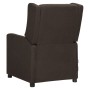 Silla de masaje elevable de tela marrón oscuro de , Sillones de masaje eléctricos - Ref: Foro24-3093390, Precio: 216,99 €, De...