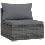 Set de muebles de jardín 8 pzas y cojines ratán sintético gris de , Conjuntos de jardín - Ref: Foro24-3102253, Precio: 906,93...