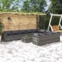 11-teiliges Gartenmöbel-Set und graue synthetische Rattankissen von , Gartensets - Ref: Foro24-3102789, Preis: 1,00 €, Rabatt: %