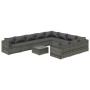 11-piece garden furniture set and gray synthetic rattan cushions by , Garden sets - Ref: Foro24-3102789, Price: 1,00 €, Disco...