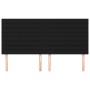 Headboards 4 units of black fabric 90x5x78/88 cm by , Headboards and footboards - Ref: Foro24-3116488, Price: 108,55 €, Disco...