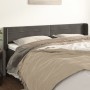 Cabecero de terciopelo gris oscuro 183x16x78/88 cm de , Cabeceros y pies de cama - Ref: Foro24-3118969, Precio: 75,29 €, Desc...