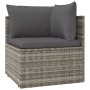 9-piece garden furniture set and gray synthetic rattan cushions by , Garden sets - Ref: Foro24-3157341, Price: 812,36 €, Disc...