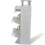 Shoe cabinet with drawer and white glass top shelf by , Shoe racks and shoe organizers - Ref: Foro24-241244, Price: 111,99 €,...