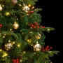 Artificial Christmas tree with hinges 300 LED and balls 240 cm by , Christmas trees - Ref: Foro24-3210482, Price: 248,80 €, D...